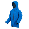 Snorkel Blue-Moonlight Denim - Side - Regatta Childrens-Kids Frelton Waterproof Jacket