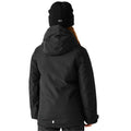 Black - Pack Shot - Regatta Childrens-Kids Frelton Waterproof Jacket