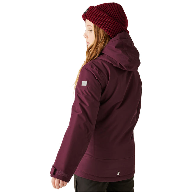Fig-Dark Pimento - Lifestyle - Regatta Childrens-Kids Frelton Waterproof Jacket