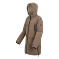 Mocha-Perfectly Pale - Side - Regatta Womens-Ladies Gwynn Insulated Waterproof Jacket