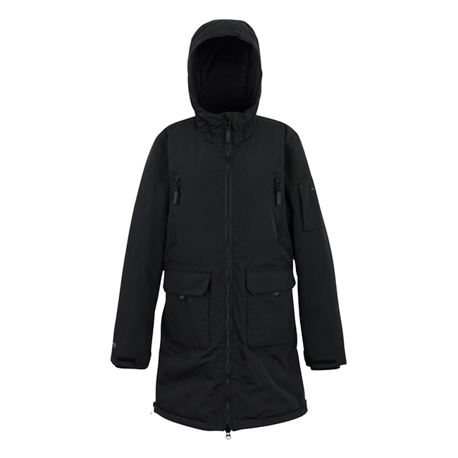 Black - Front - Regatta Womens-Ladies Gwynn Insulated Waterproof Jacket