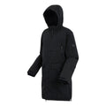 Black - Side - Regatta Womens-Ladies Gwynn Insulated Waterproof Jacket