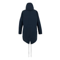 Navy Blue - Back - Regatta Womens-Ladies Valenta Waterproof Jacket