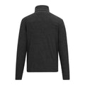 Ash - Back - Regatta Mens Thompson Marl Half Zip Fleece Jacket