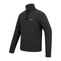 Ash - Side - Regatta Mens Thompson Marl Half Zip Fleece Jacket