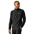 Ash - Lifestyle - Regatta Mens Thompson Marl Half Zip Fleece Jacket