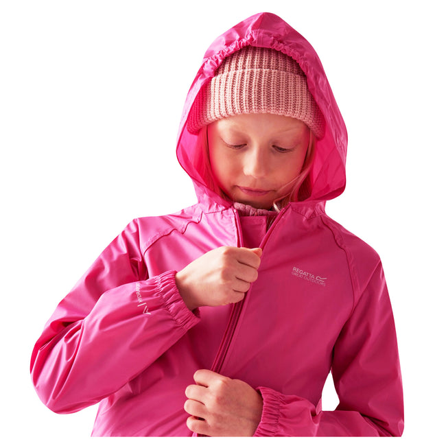 Jem - Pack Shot - Regatta Great Outdoors Childrens-Kids Stormbreak Waterproof Jacket
