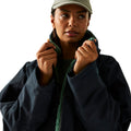 Navy-Ivy Moss - Lifestyle - Regatta Unisex Adult Spirit Of Adventure Waterproof Changing Robe