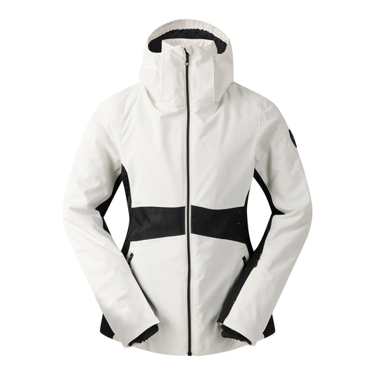Egret White-Black - Front - Dare 2B Womens-Ladies Issy Ski Jacket