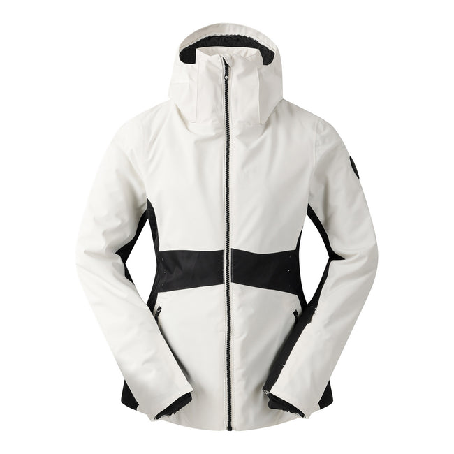 Egret White-Black - Front - Dare 2B Womens-Ladies Issy Ski Jacket