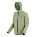 Oil Green - Side - Regatta Mens Ossek Soft Shell Jacket