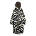 Multicoloured - Front - Regatta Unisex Adult Leopard Print Changing Robe