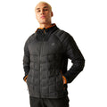 Black - Lifestyle - Dare 2B Mens Torrek Flex It Hybrid Padded Jacket