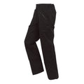 Black - Side - Regatta Professional Womens-Ladies Pro Action Stretch Trousers