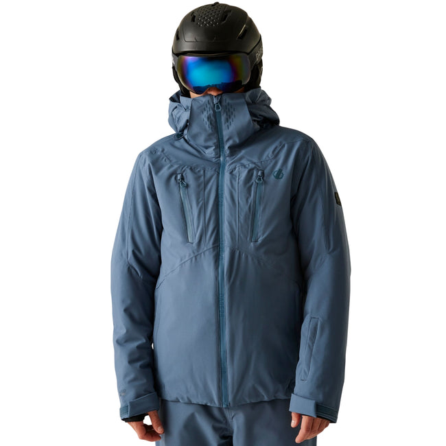 Blue Indigo - Front - Regatta Mens Assimilate Ski Jacket