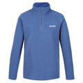 Dusty Blue - Front - Regatta Great Outdoors Womens-Ladies Sweetheart 1-4 Zip Fleece Top