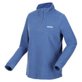 Dusty Blue - Back - Regatta Great Outdoors Womens-Ladies Sweetheart 1-4 Zip Fleece Top
