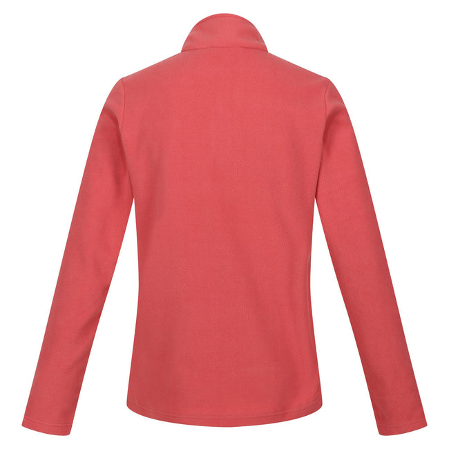 Mineral Red - Back - Regatta Great Outdoors Womens-Ladies Sweetheart 1-4 Zip Fleece Top