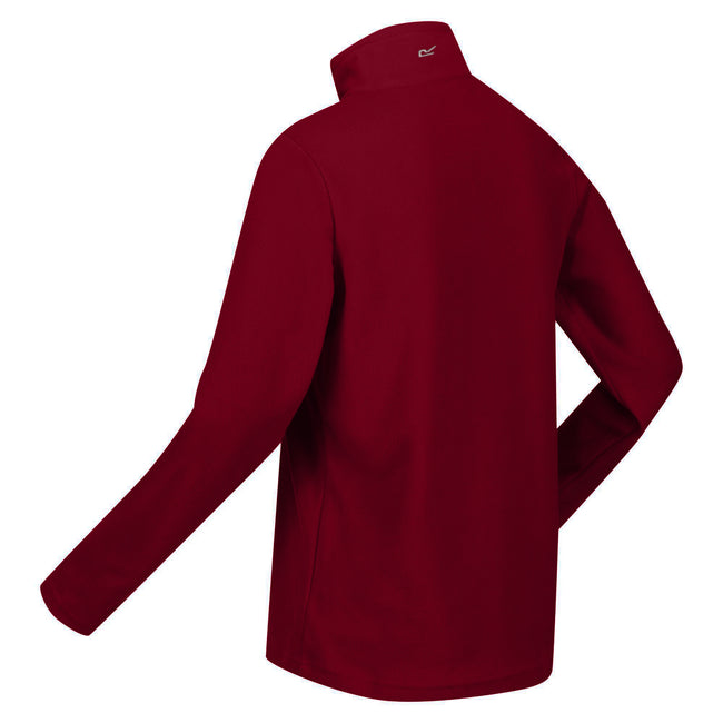 Rumba Red - Side - Regatta Great Outdoors Womens-Ladies Sweetheart 1-4 Zip Fleece Top