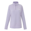 Wisteria - Front - Regatta Great Outdoors Womens-Ladies Sweetheart 1-4 Zip Fleece Top