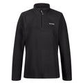Black - Front - Regatta Great Outdoors Womens-Ladies Sweetheart 1-4 Zip Fleece Top