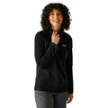 Black - Lifestyle - Regatta Great Outdoors Womens-Ladies Sweetheart 1-4 Zip Fleece Top