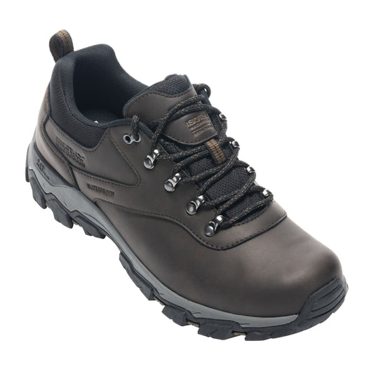 Peat - Front - Regatta Mens Holcombe Classic Low Trainers