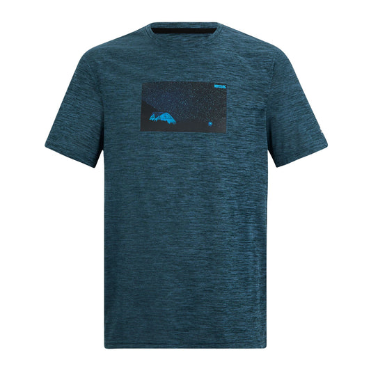Night Sky Marl - Front - Regatta Mens Fingal Night Sky T-Shirt