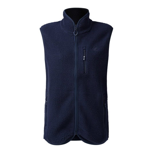 Navy - Front - Dare 2B Womens-Ladies Excursion Fleece Body Warmer