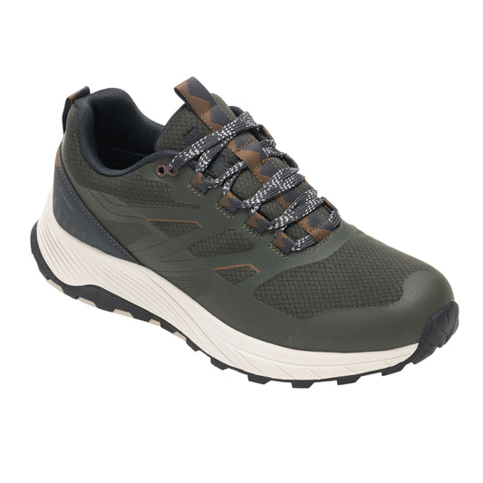 Dark Khaki-Saddle - Front - Regatta Mens Ravika Trainers