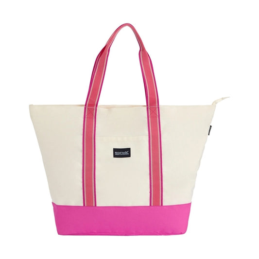 Light Vanilla-Rose Violet - Front - Regatta Boulder Beach Tote Bag