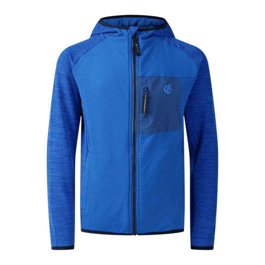 Oxford Blue - Front - Dare 2B Childrens-Kids Expedition Stretch Midlayer