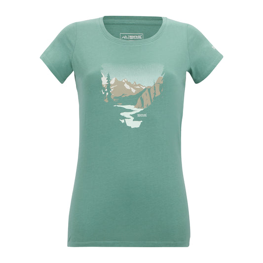 Ivy Moss - Front - Regatta Womens-Ladies Breezed T-Shirt