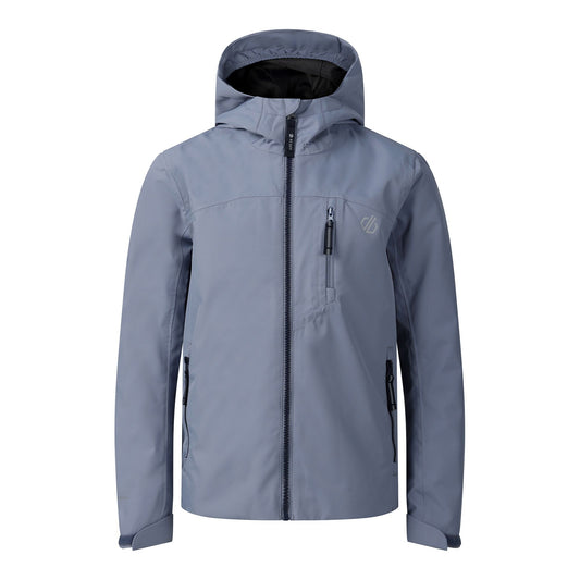 Mercury - Front - Dare 2B Childrens-Kids Switch Out Waterproof Jacket