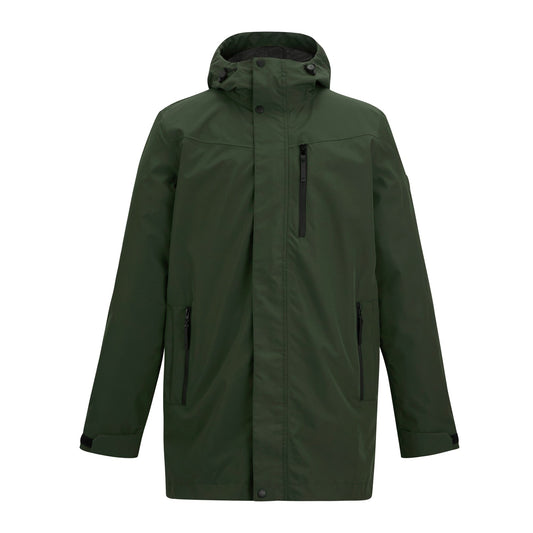 Dark Khaki - Front - Regatta Mens Daledon Waterproof Shell Jacket