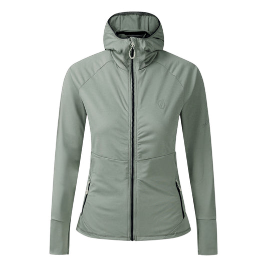 Glacier Green - Front - Dare 2B Womens-Ladies Nomadic Stretch Midlayer