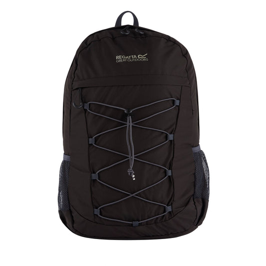 Black - Front - Regatta Ultralite Packaway 20L Backpack