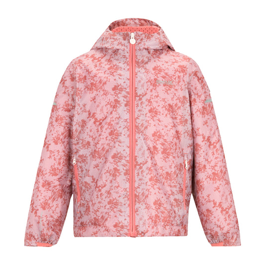 Pink Haze - Front - Regatta Childrens-Kids Lever II Waterproof Jacket