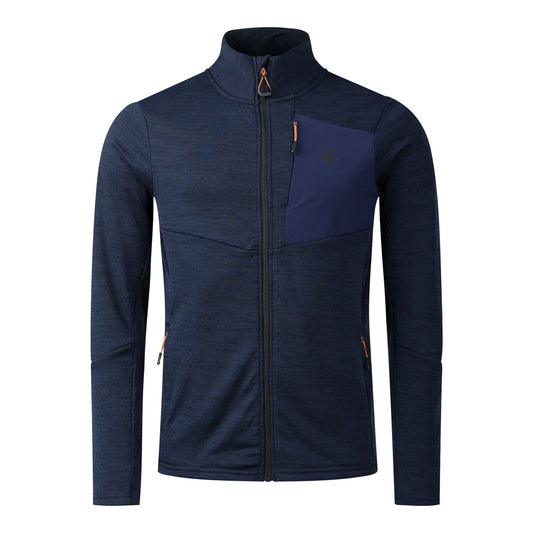 Navy - Front - Dare 2B Mens Venture Stretch Midlayer