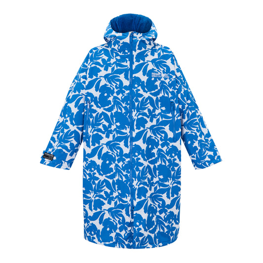 Blue - Front - Regatta Unisex Adult Fleur Bloom Changing Robe