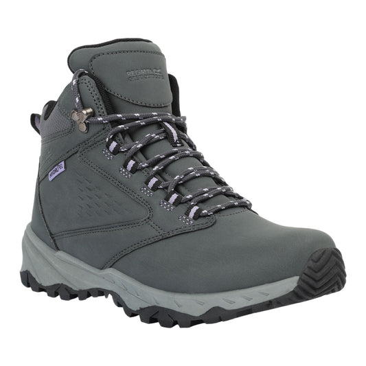 Briar-Wisteria - Front - Regatta Womens-Ladies Amble Waterproof Walking Boots