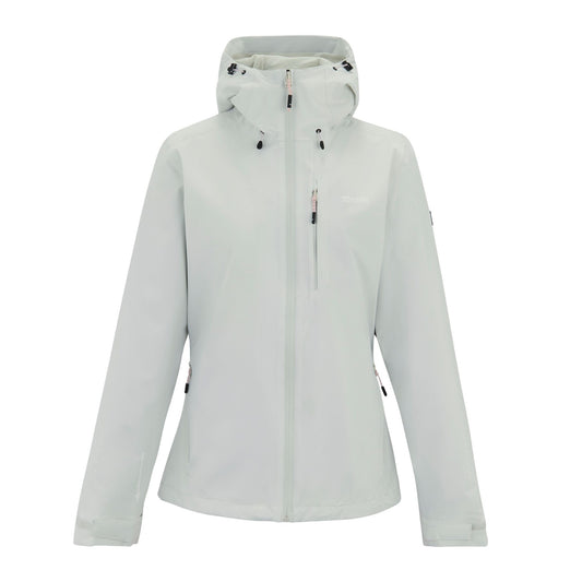 Gray Dawn - Front - Regatta Womens-Ladies Oklarna Waterproof Jacket