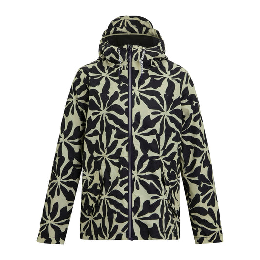 Multicoloured - Front - Regatta Womens-Ladies Bayletta Abstract Floral Waterproof Jacket