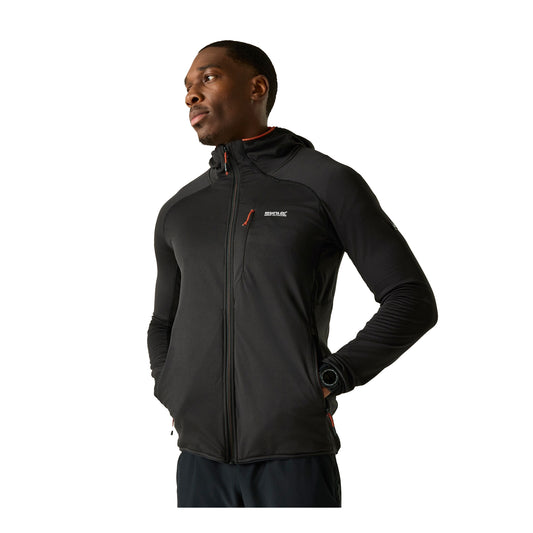 Black - Front - Regatta Mens Kadley Midlayer