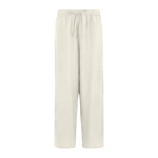 Light Vanilla - Front - Regatta Womens-Ladies Elbrie Plain Trousers