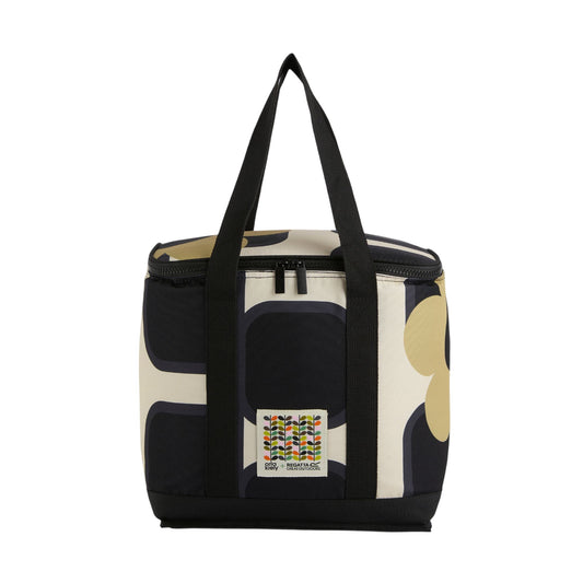 Monochrome - Front - Regatta Orla Kiely 12L Giant Square Flower Cooler Tote Bag