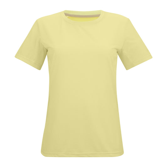 Canary Yellow - Front - Regatta Womens-Ladies Demna T-Shirt