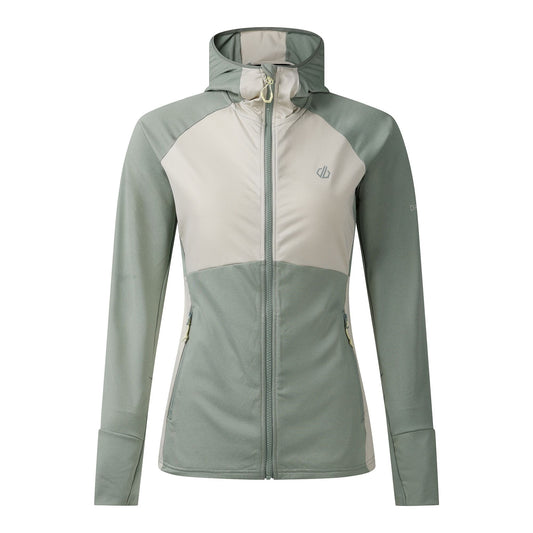 Glacier Green - Front - Dare 2B Womens-Ladies Emerging III Stretch Midlayer