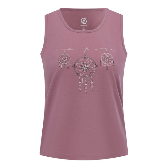 Dusky Orchid - Front - Dare 2B Womens-Ladies Dreamcatcher Tank Top