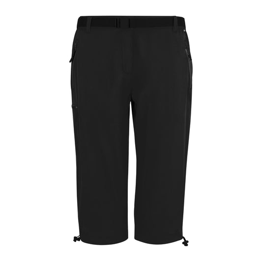 Black - Front - Regatta Womens-Ladies Xert Stretch Capri Trousers
